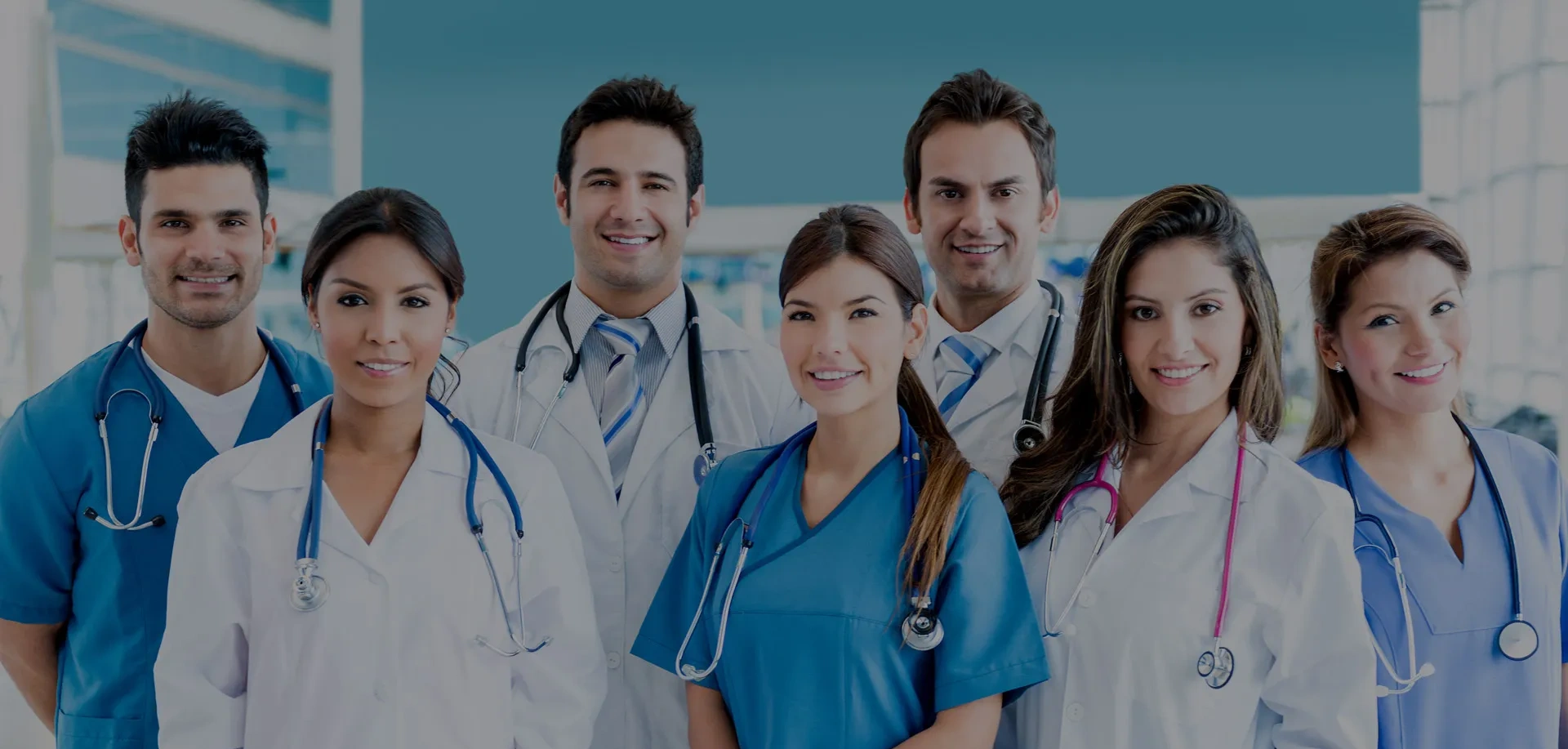 Group of healthcare professionals
